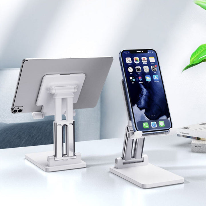 Lisslune | Foldable or white pole Phone Desk Holder