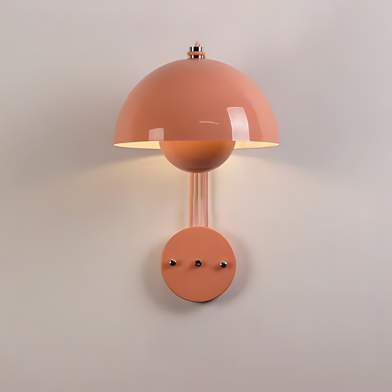 Lisslune | GloomLamp | Modern glossy metal LED wall light