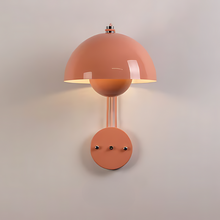 Lisslune | GloomLamp | Modern glossy metal LED wall light