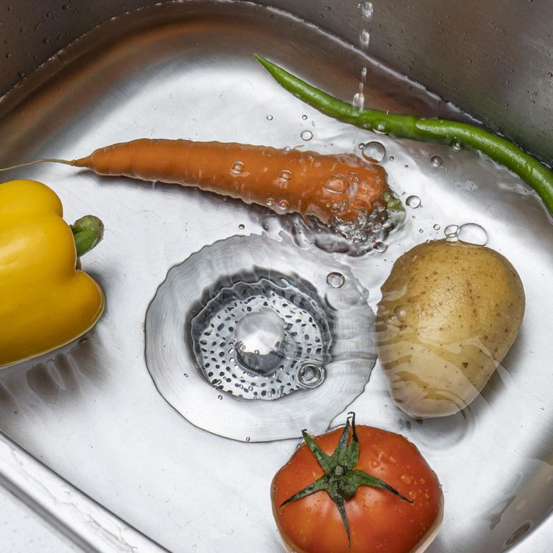 Lisslune | Upgrade 3-in-1 Kitchen Sink Drain Strainer
