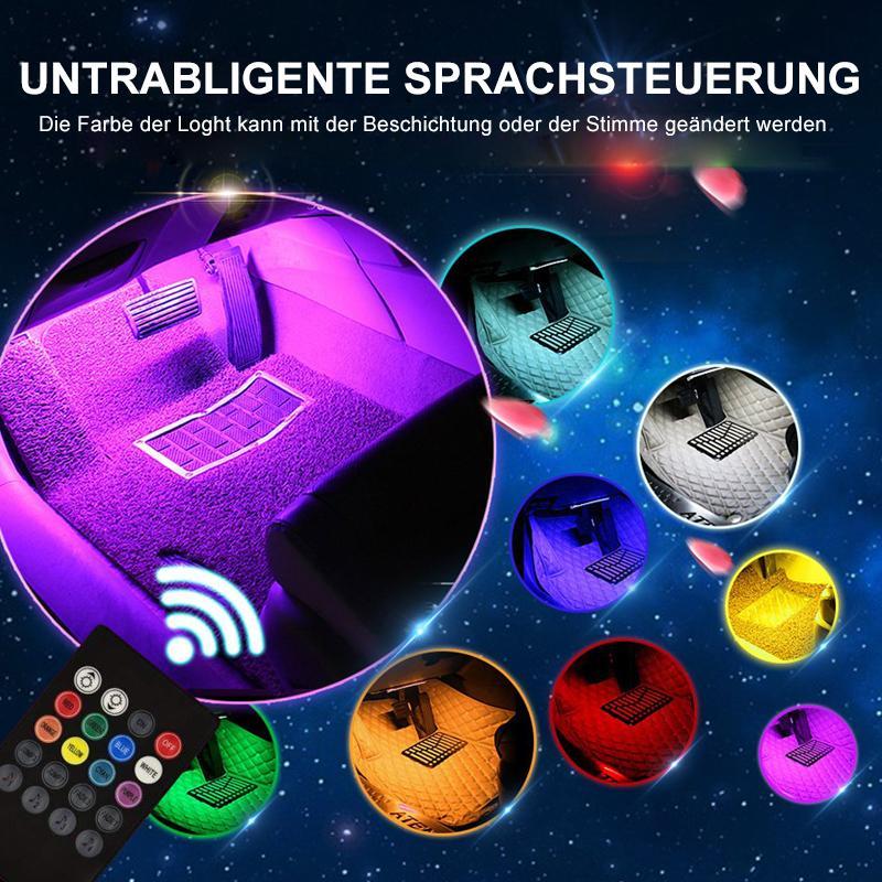 Lisslune | Car interior light with sound active function and wireless remote control