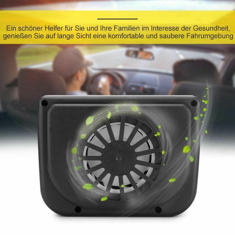 Lisslune | Solar-powered fan for the car
