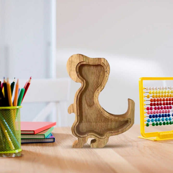 Lisslune | Wooden Animal Savings Bank