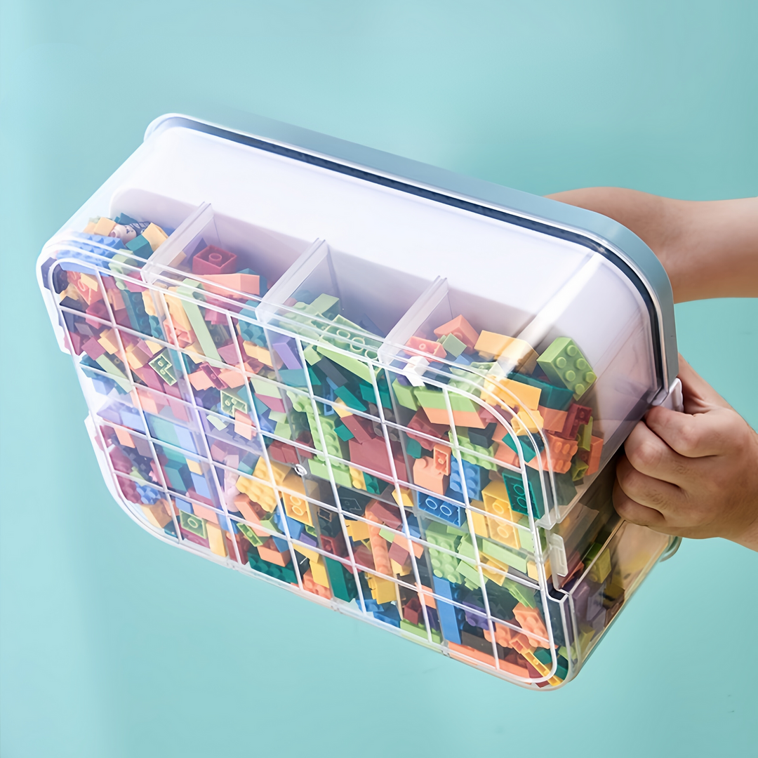 Lisslune | StackSmart Slim Stackable Storage Solution – Stylish and Space-Saving