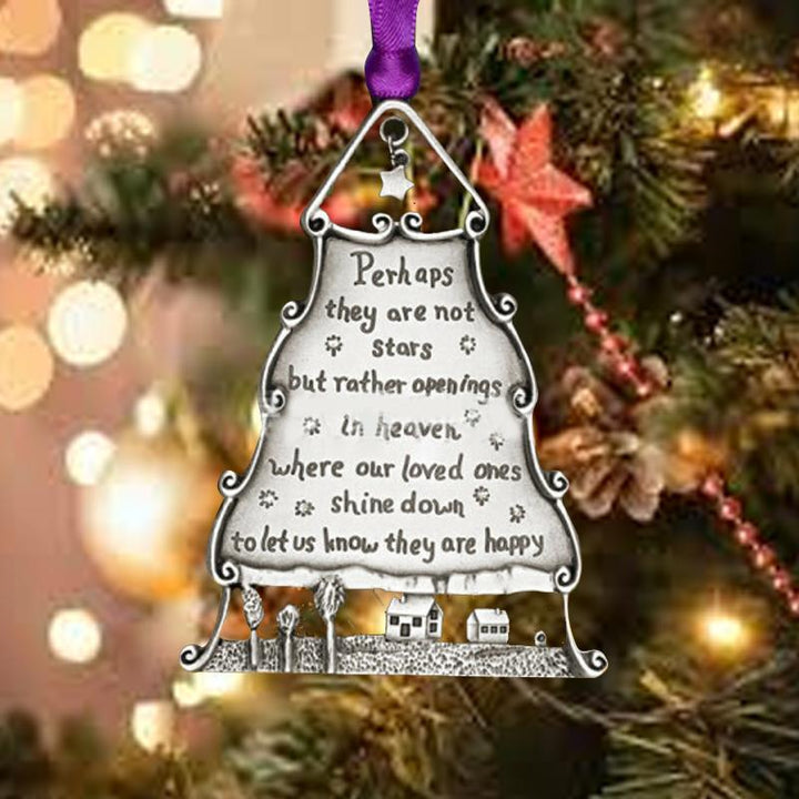 Lisslune | Merry Christmas Memorial Ornament