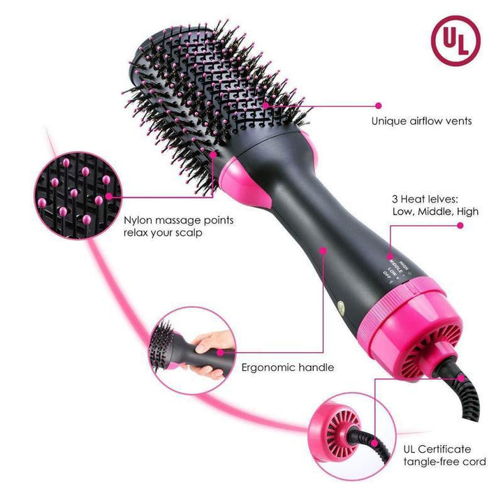Lisslune | 2 in 1 Salon One Step Hair Dryer and Styling Tool
