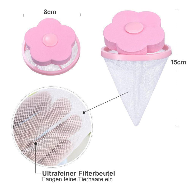 Lisslune | Washing Machine Mesh Filter Bag for Fur & Lint Pet Hair Remover