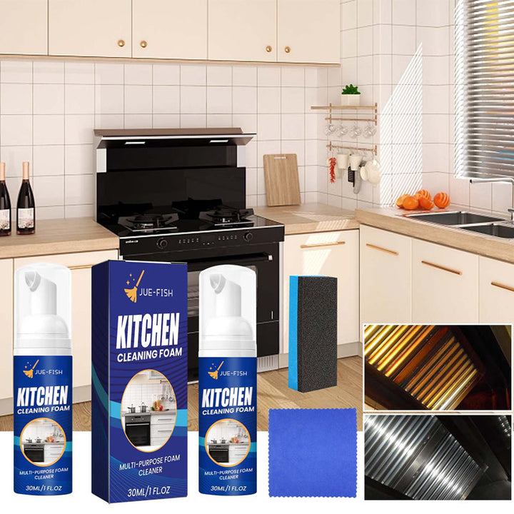 Lisslune | Heavy Duty Kitchen Foam Degreaser & Cleaner
