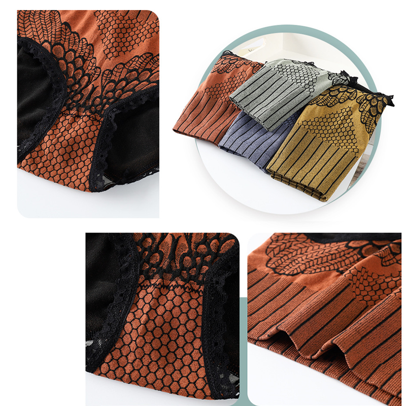Lisslune | High-waisted cotton underwear for women