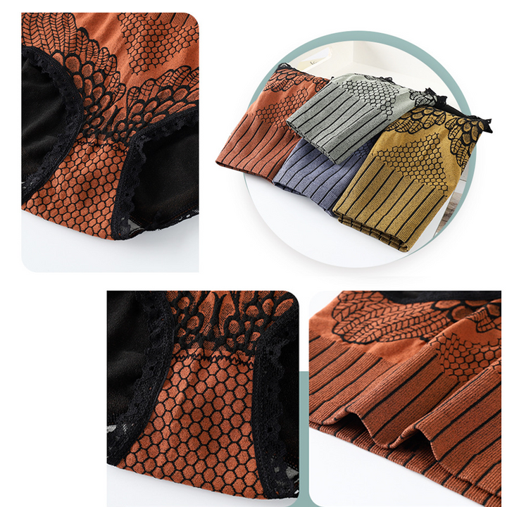 Lisslune | High-waisted cotton underwear for women