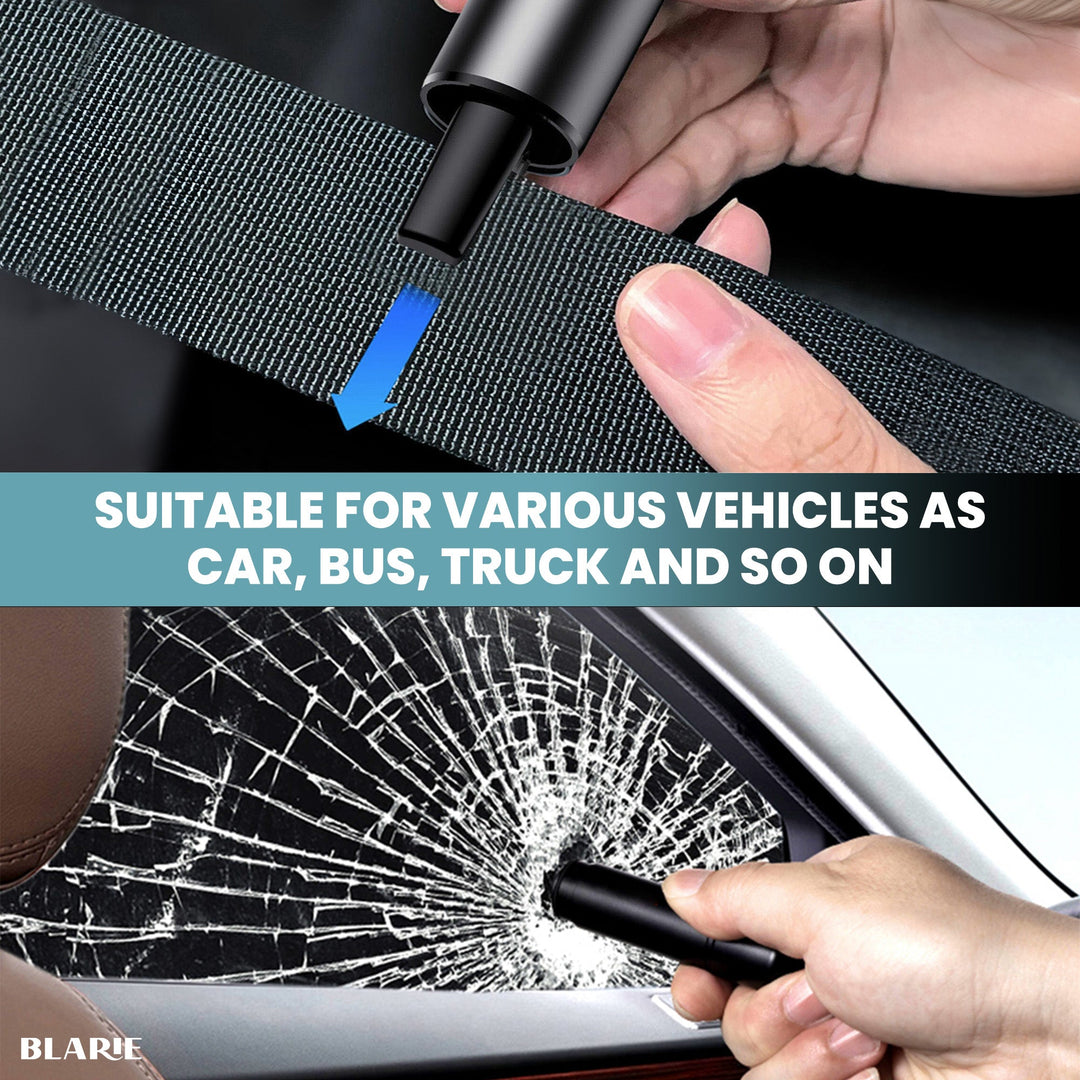 Lisslune | Car Safety Hammer – Essential Auto Escape Tool & Window Breaker for Emergency Situations