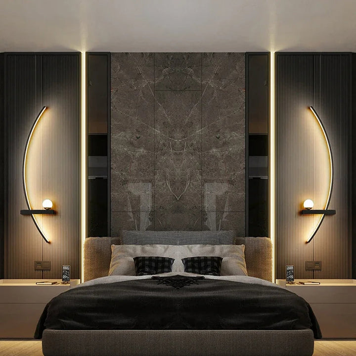 Lisslune | Lumosphere - Minimalist LED Wall Light (2-Pack)