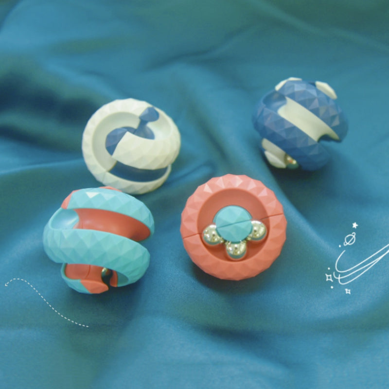 Lisslune | Creative Finger Spinner Decompression Toy with Rolling Ball