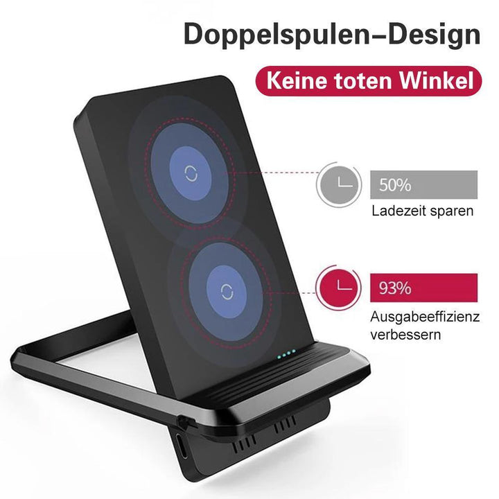 Lisslune | 4 in 1 Wireless Charger, Multifunctional Phone Holder