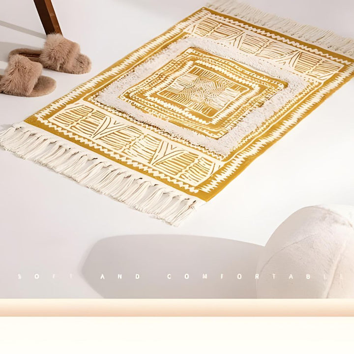 Lisslune | Lustre Fringe Bohemian Rug