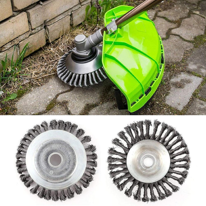 Lisslune | Weed brush for garden cleaner