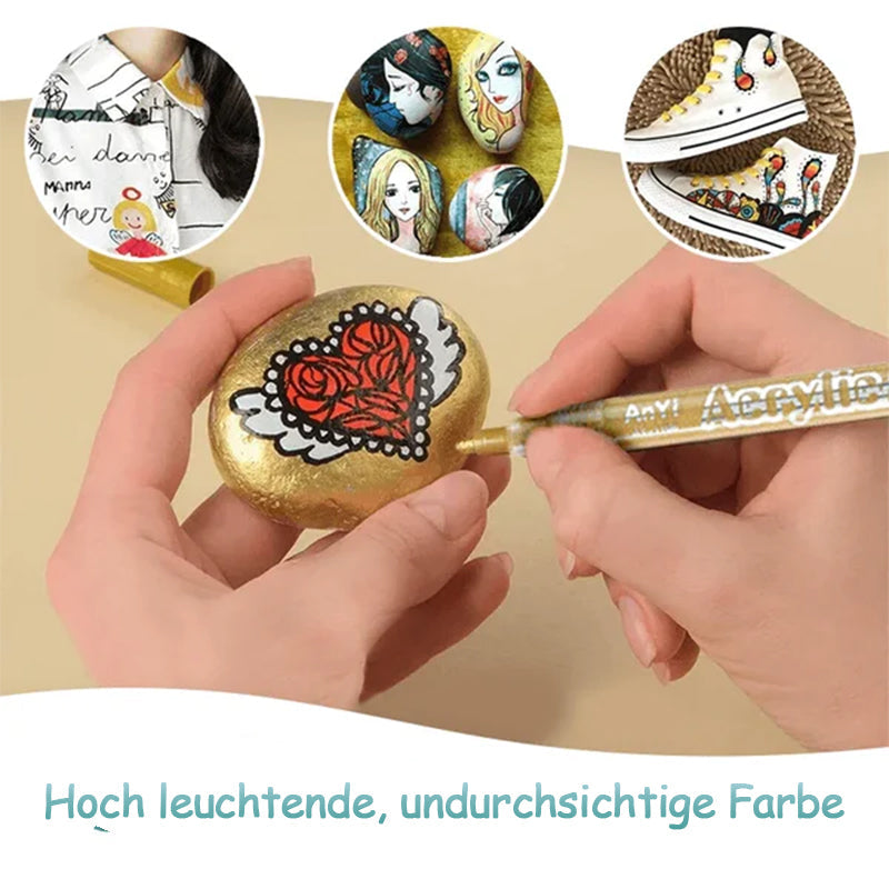 Lisslune | Highly pigmented acrylic paint markers