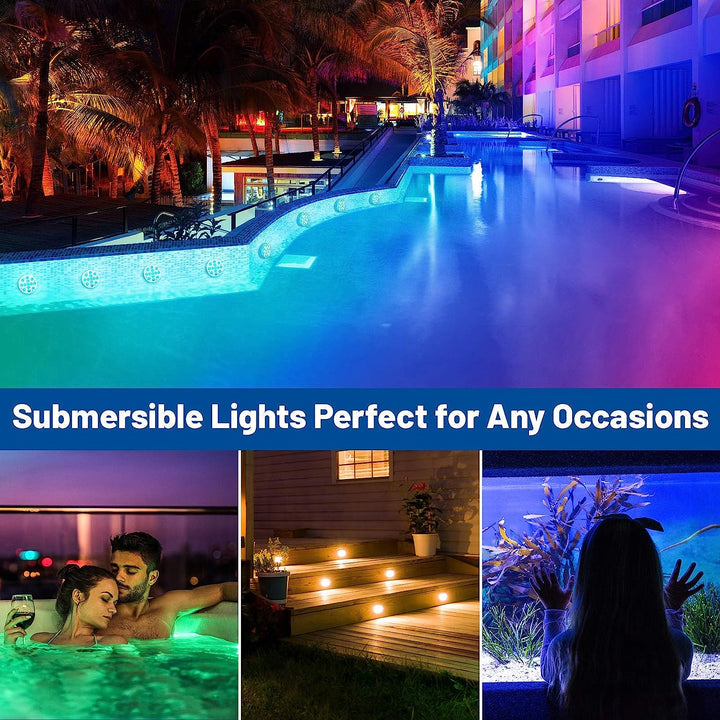 Lisslune | LED pool lighting (4-pack)