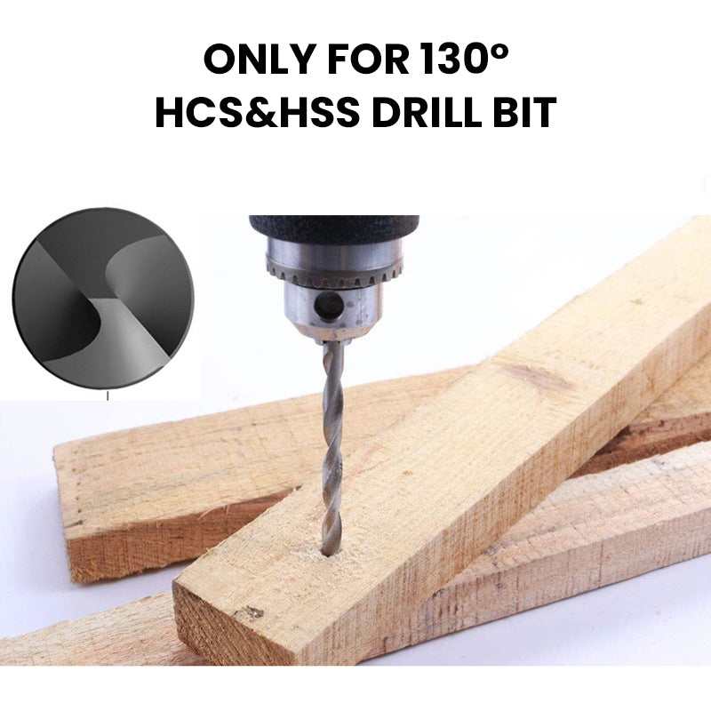 Lisslune | Power Drill Bit Sharpener for Twist Bits