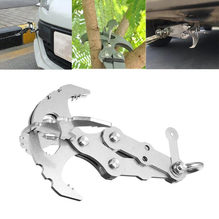 Lisslune | Stainless Steel Survival Folding Grappling Gravity Hook