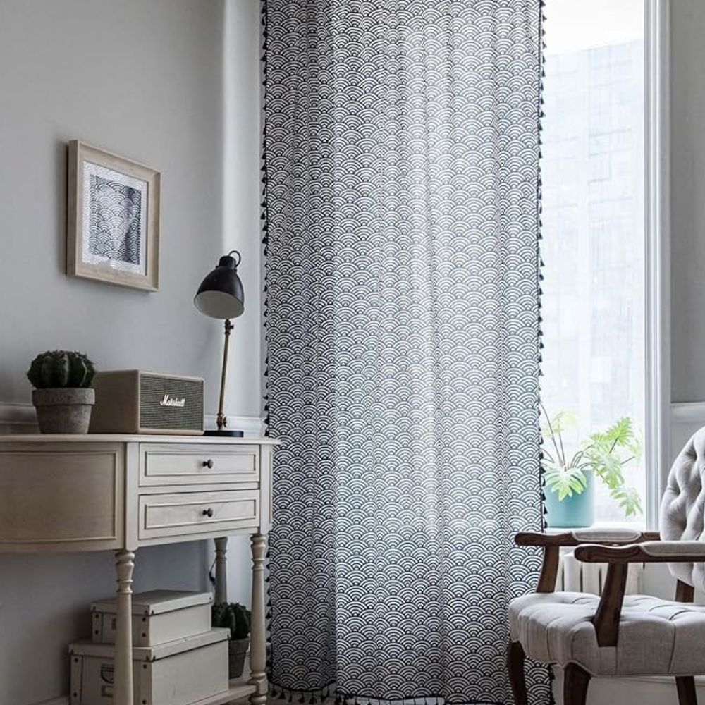 Lisslune | Tidal Scales Curtain
