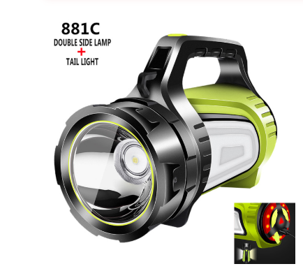 Lisslune | LED Double-Sided Flashlight – Waterproof Work Light for Outdoor and Emergency