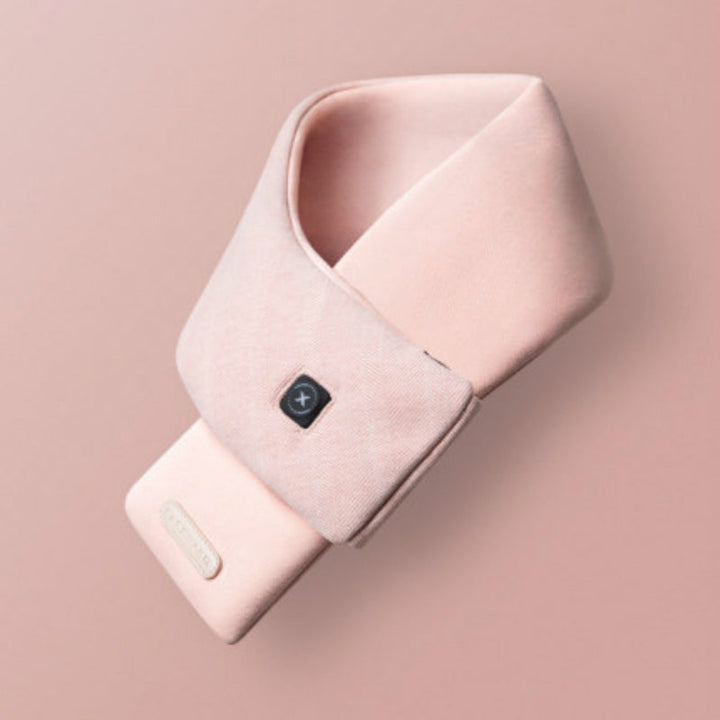 Lisslune | Multi-Function USB Charging Washable Self-Heating Scarf with 3 Heat Adjustment, Built-in Power Bank & Temperature Sensor