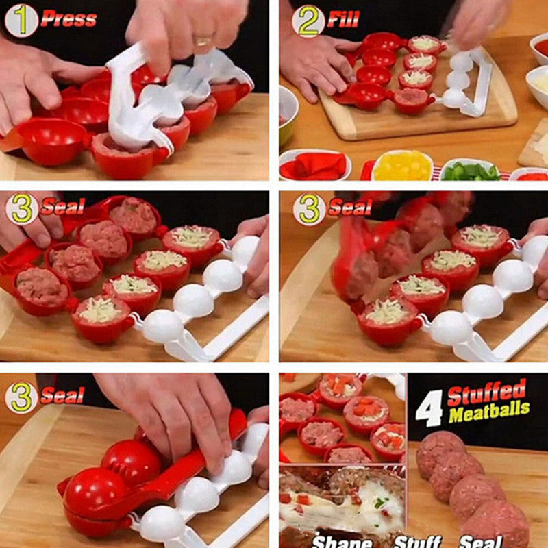 Lisslune | Homemade Meatball Making Mold