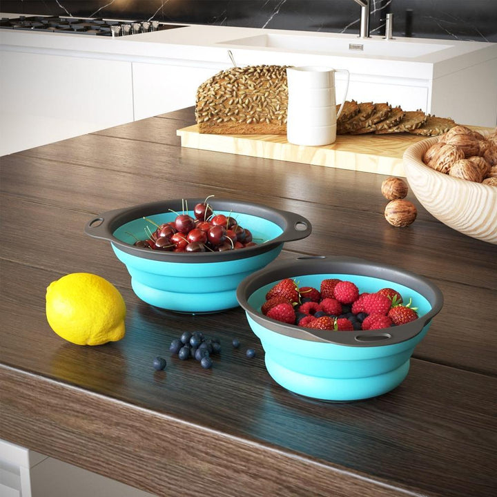 Lisslune | Silicone Foldable Drain Basket/Laundry Basket
