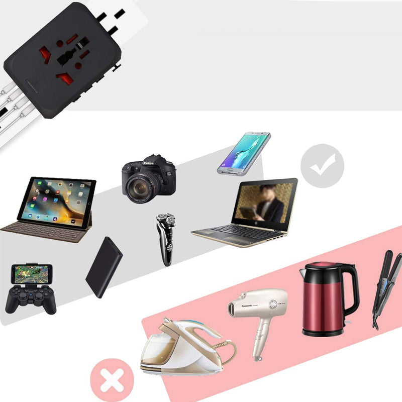 Lisslune | Universal Smart Travel Adapter Voltage Converter