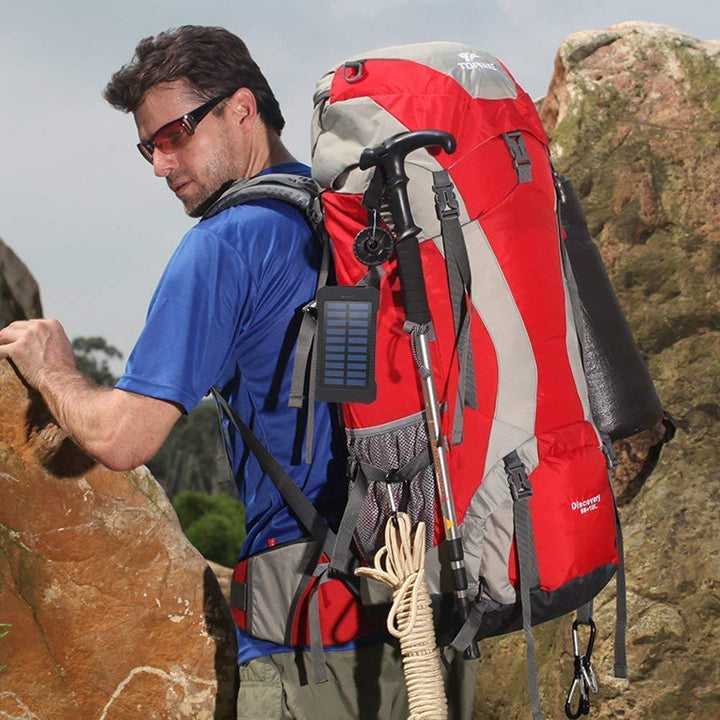 Lisslune | Waterproof Solar Energy Bank with Flashlight