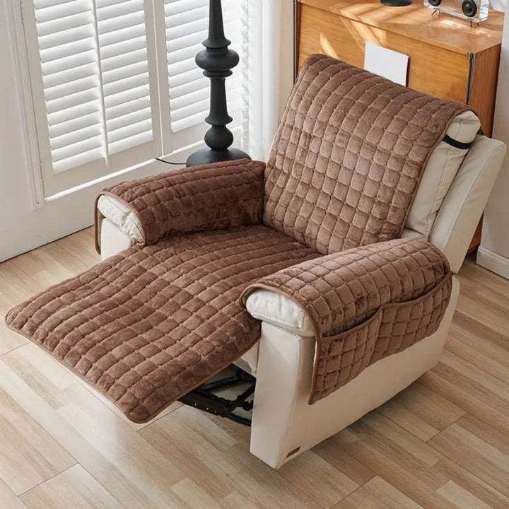Lisslune | Snug Grid Recliner Cover