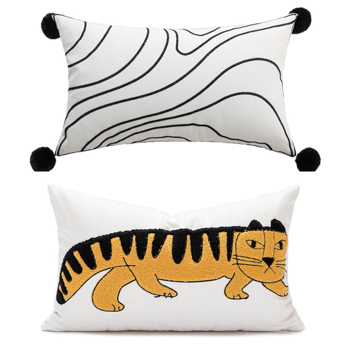 Lisslune | cute unique cat-tiger pillowcase