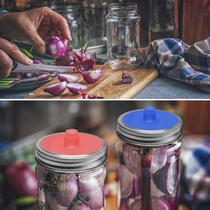 Lisslune | Silicone Fermenting Lids for Jars