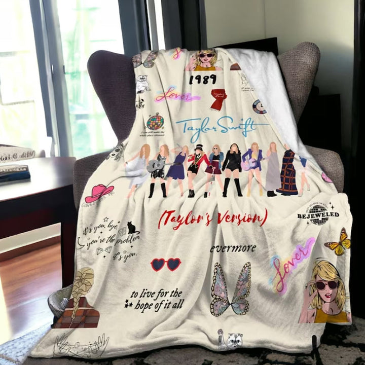 Lisslune | Swiftmas Nap blanket for Home Office travel