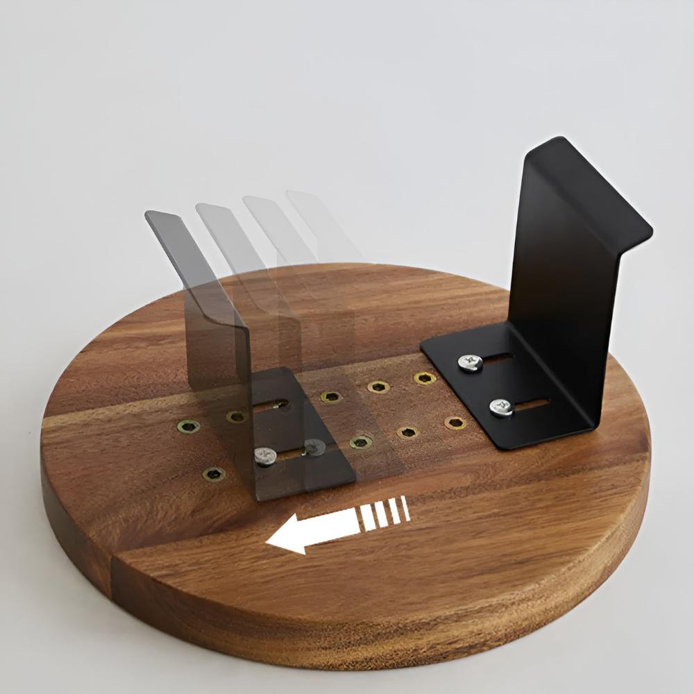 Lisslune | Sofa Armrest Walnut Tray