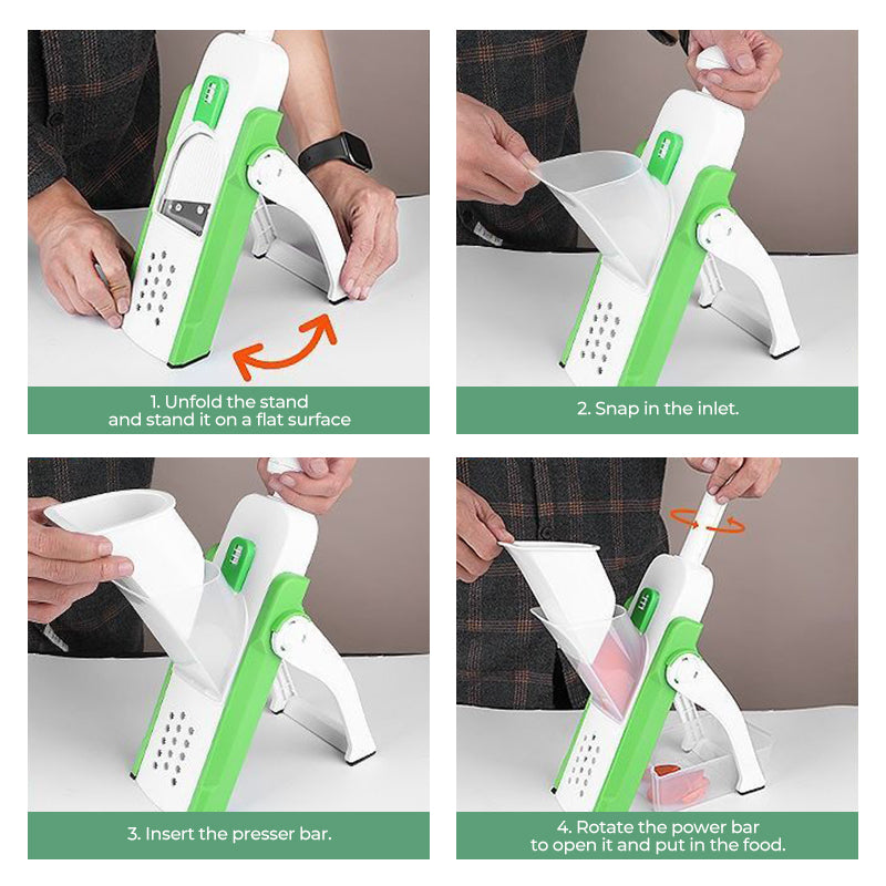 Lisslune | Adjustable Safe Vegetable Cutter