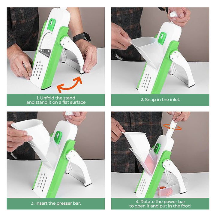 Lisslune | Adjustable Safe Vegetable Cutter