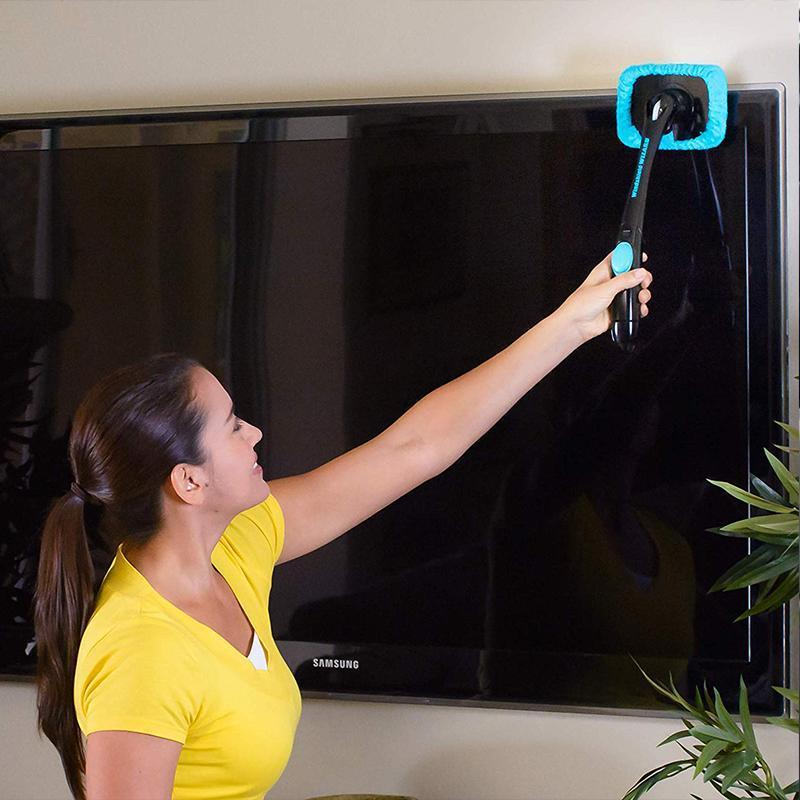 Lisslune | Window cleaner, with reusable microfiber cover