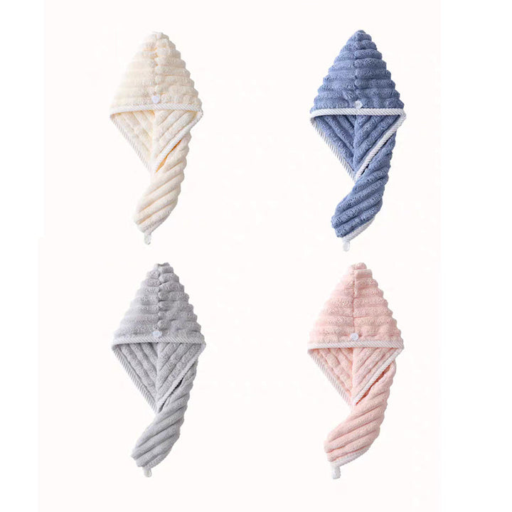 Lisslune | Coral Velvet Hair Dryer Cap