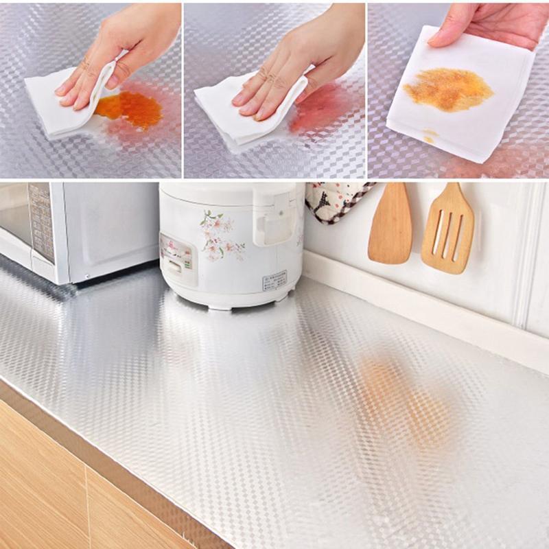 Lisslune | Waterproof oil-resistant aluminum foil self-adhesive wall sticker