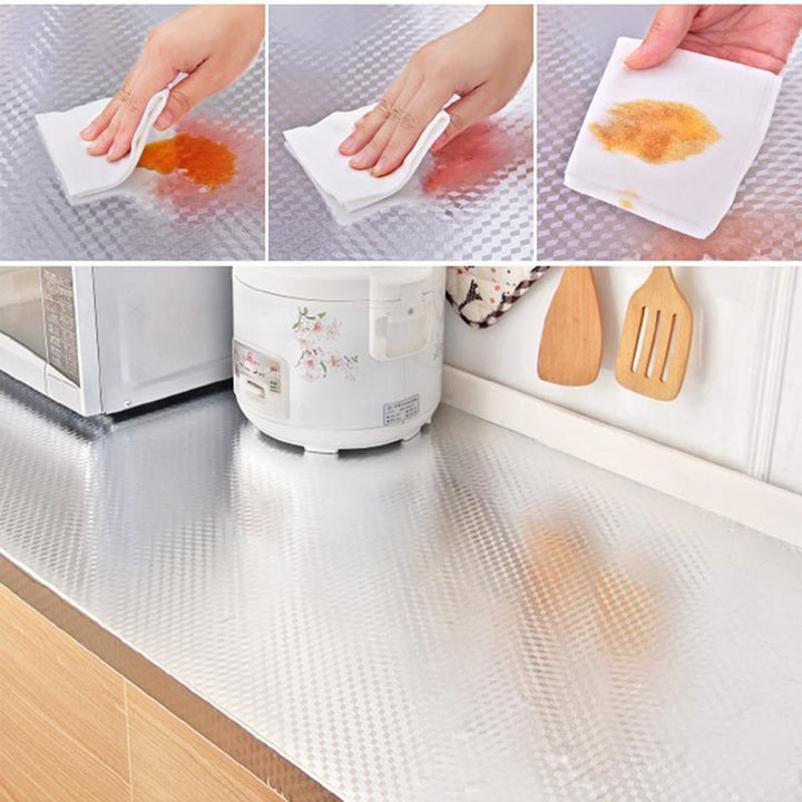 Lisslune | Waterproof oil-resistant aluminum foil self-adhesive wall sticker