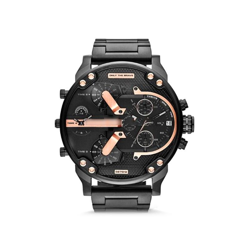 Lisslune | Stainless Steel Chronograph Quartz Watch – Elegant Men’s Luxury Timepiece