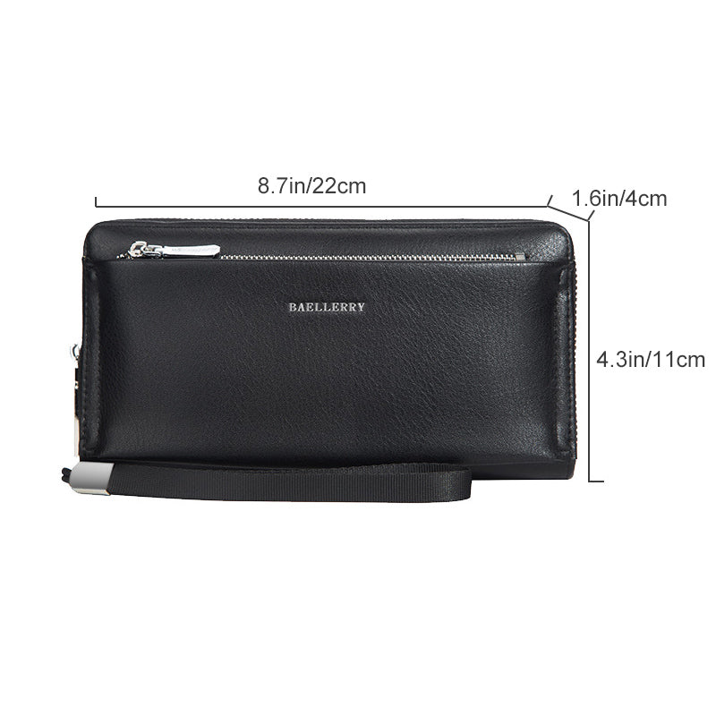 Lisslune | Men's Long Large Wallet