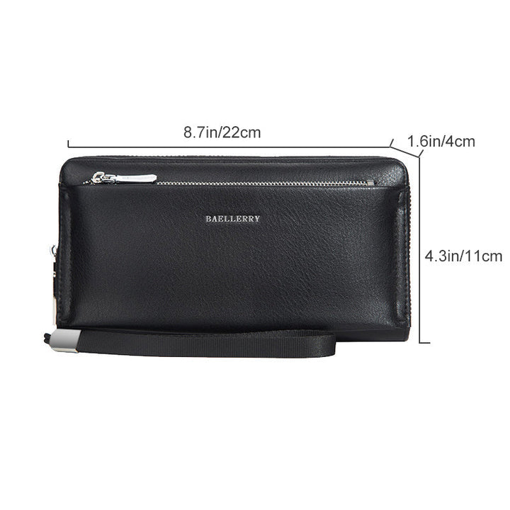 Lisslune | Men's Long Large Wallet