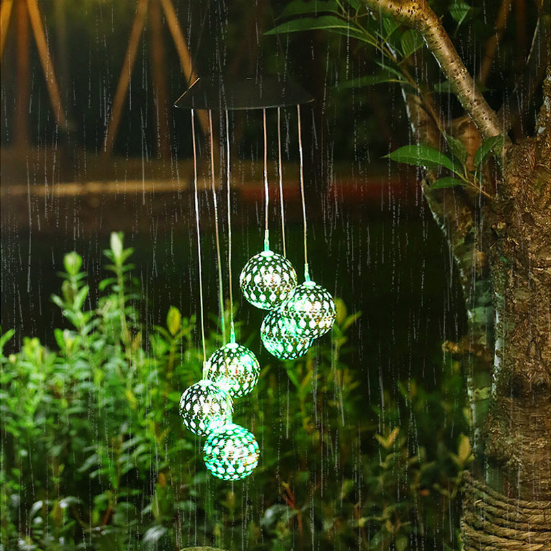 Lisslune | Solar Wind Chime Outdoor Light