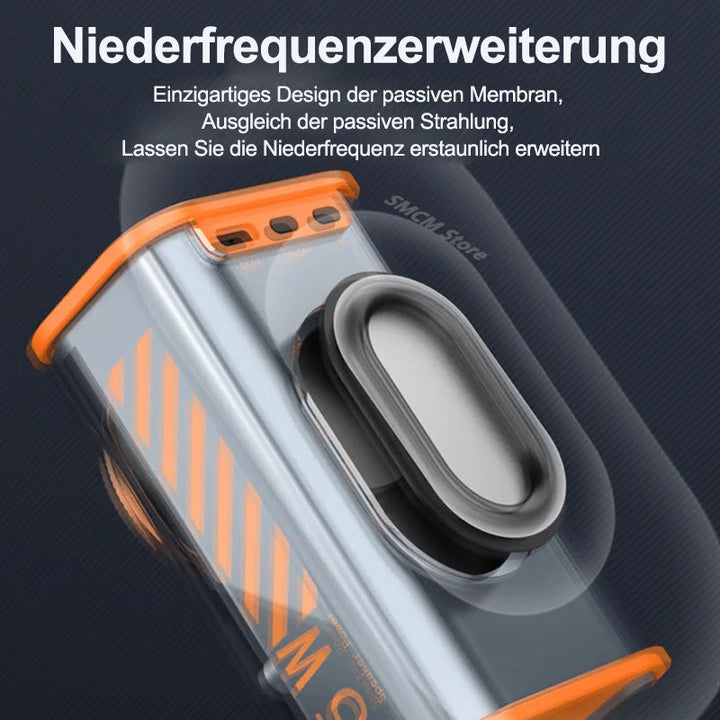 Lisslune | Transparent wireless Mecha Bluetooth speaker
