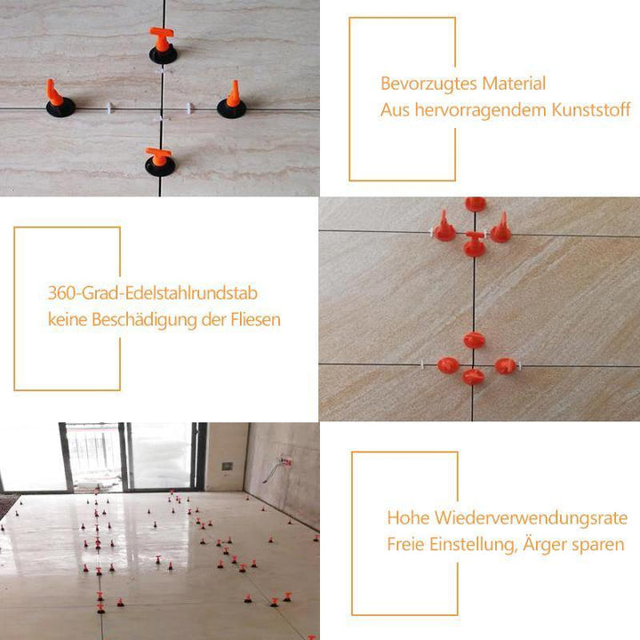 Lisslune | 50 PCS Tile Leveling System Set