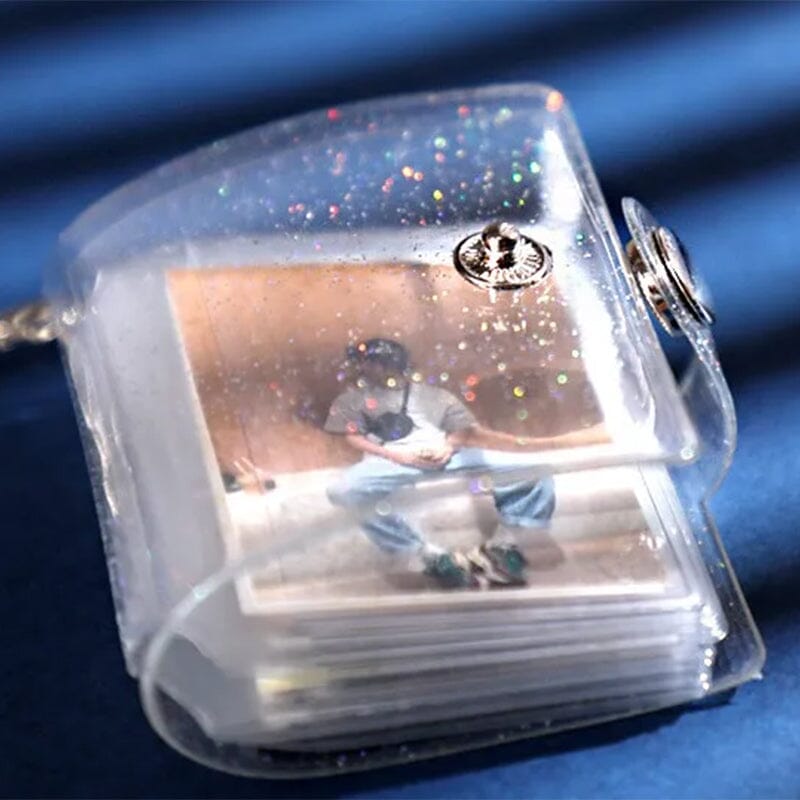 Lisslune | Small Photo Album Keychain Pendant