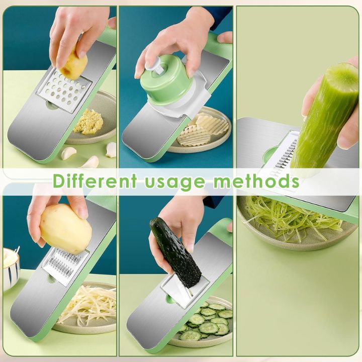 Lisslune | Multifunctional Vegetable Slicer (5 Blades)